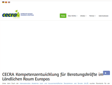 Tablet Screenshot of cecra.net